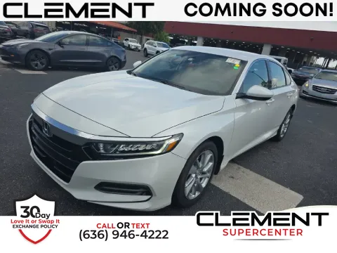 White 2020 Honda Accord LX for sale in Saint Charles, MO