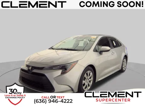 Silver 2024 Toyota Corolla LE for sale in Saint Charles, MO