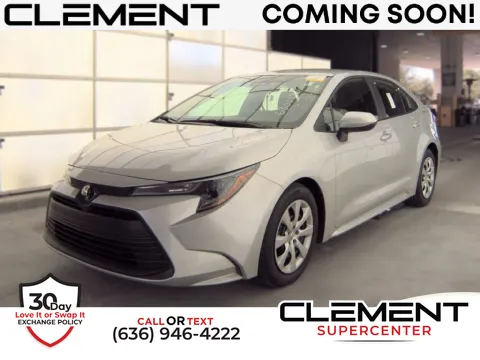 Silver 2024 Toyota Corolla LE for sale in Saint Charles, MO
