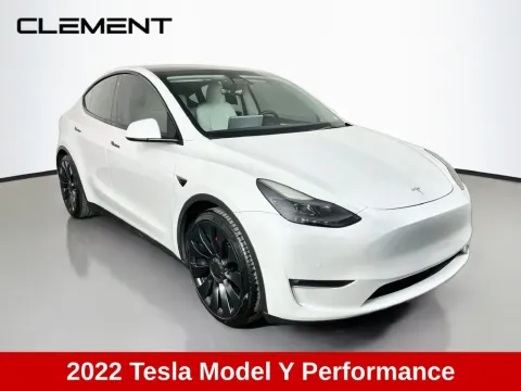 Another view of 2022 Tesla Model Y Performance for sale in Saint Charles, MO at Clement Supercenter