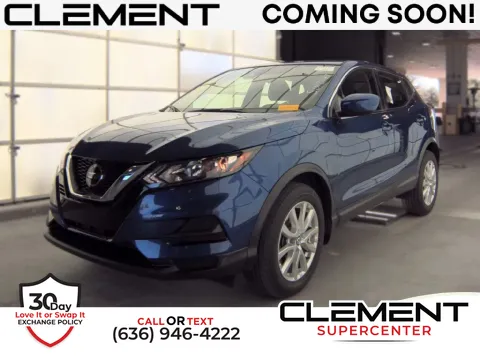 Blue 2021 Nissan Rogue Sport S for sale in Saint Charles, MO