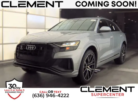 Silver 2019 Audi Q8 3.0T Prestige for sale in Saint Charles, MO