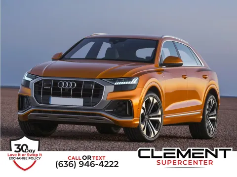 Silver 2019 Audi Q8 3.0T Prestige for sale in Saint Charles, MO