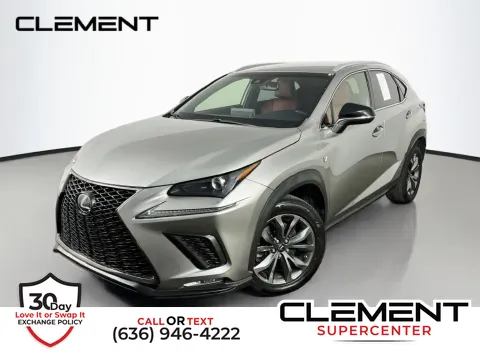 Silver 2019 Lexus NX 300 F Sport for sale in Saint Charles, MO