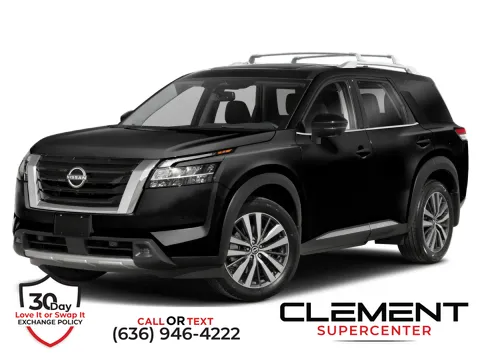 White 2023 Nissan Pathfinder Platinum for sale in Saint Charles, MO