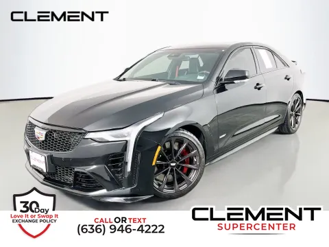 Black 2023 Cadillac CT4 V-Series for sale in Saint Charles, MO