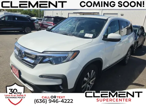 White 2021 Honda Pilot EX-L for sale in Saint Charles, MO