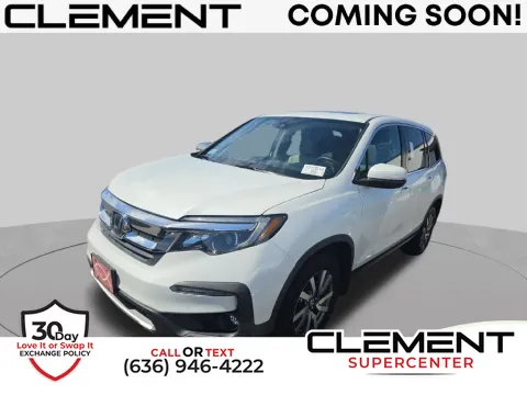 White 2021 Honda Pilot EX-L for sale in Saint Charles, MO