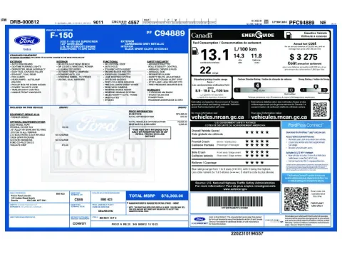 More photos of 2023 Ford F-150 Tremor at Clement Supercenter, MO