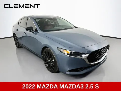 Another view of 2022 Mazda Mazda3 Carbon Edition for sale in Saint Charles, MO at Clement Supercenter