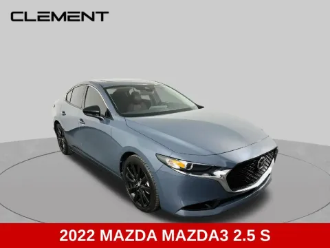 Another view of 2022 Mazda Mazda3 Carbon Edition for sale in Saint Charles, MO at Clement Supercenter