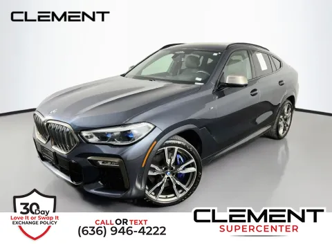 Gray 2021 BMW X6 M50i for sale in Saint Charles, MO
