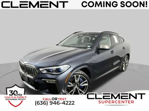 Gray 2021 BMW X6 M50i for sale in Saint Charles, MO