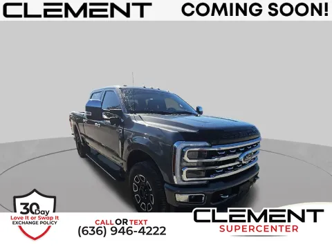 Gray 2024 Ford F-250SD Platinum for sale in Saint Charles, MO