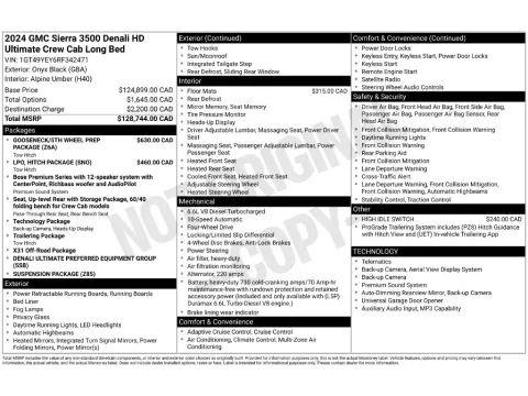 Photos of 2024 GMC Sierra 3500 HD Denali Ultimate for sale in Saint Charles, MO at Clement Supercenter