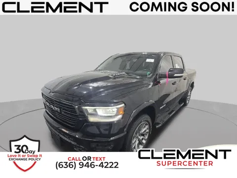 Black 2022 Ram 1500 Laramie for sale in Saint Charles, MO