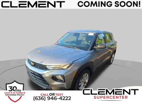 Gray 2023 Chevrolet TrailBlazer LS for sale in Saint Charles, MO