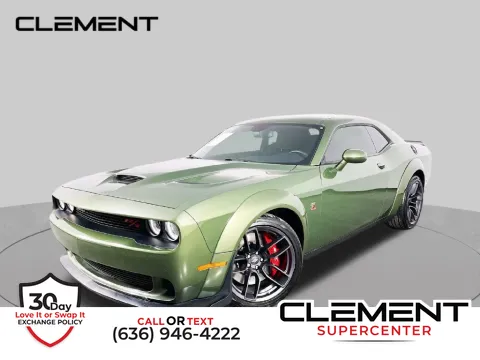 Green 2022 Dodge Challenger R/T Scat Pack Widebody for sale in Saint Charles, MO