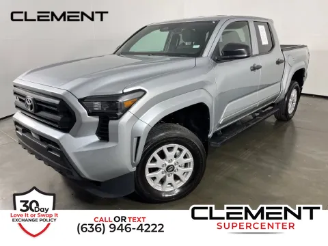 Silver 2024 Toyota Tacoma SR for sale in Saint Charles, MO