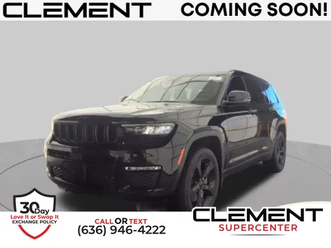 Black 2023 Jeep Grand Cherokee L Limited for sale in Saint Charles, MO