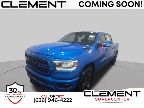 Blue 2022 Ram 1500 Sport for sale in Saint Charles, MO