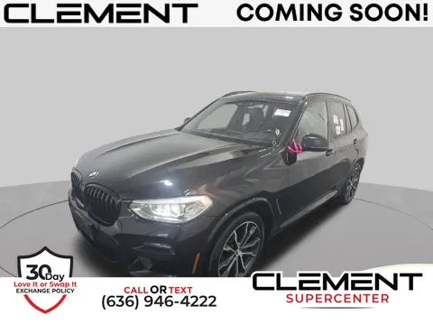 Black 2021 BMW X3 xDrive30i for sale in Saint Charles, MO