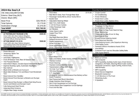 More photos of 2024 Kia Soul LX at Clement Supercenter, MO