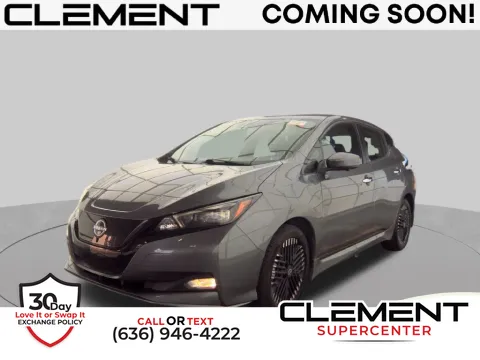 Gray 2024 Nissan Leaf SV Plus for sale in Saint Charles, MO