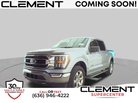 Silver 2021 Ford F-150 XLT for sale in Saint Charles, MO