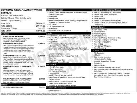 Photos of 2019 BMW X3 xDrive30i for sale in Saint Charles, MO at Clement Supercenter
