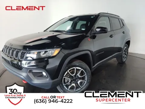 Black 2024 Jeep Compass Trailhawk for sale in Florissant, MO
