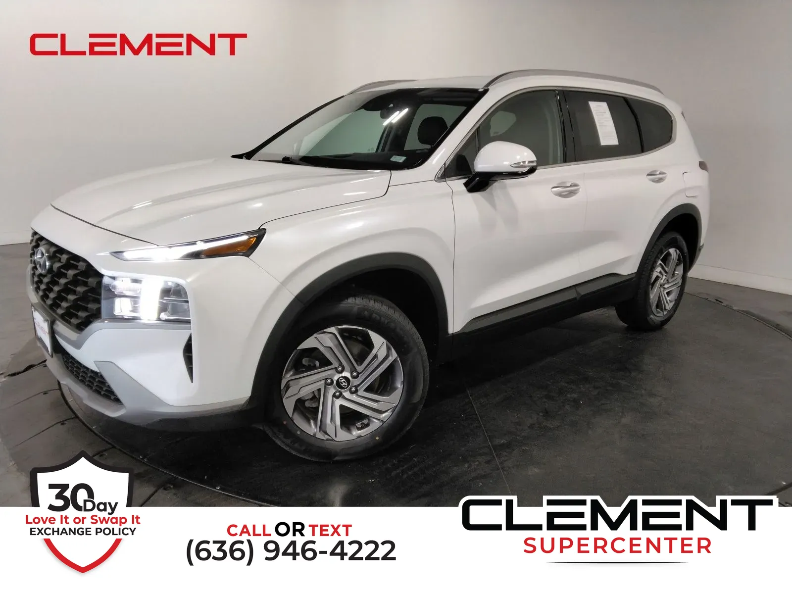 White 2023 Hyundai Santa Fe SEL for sale in Florissant, MO