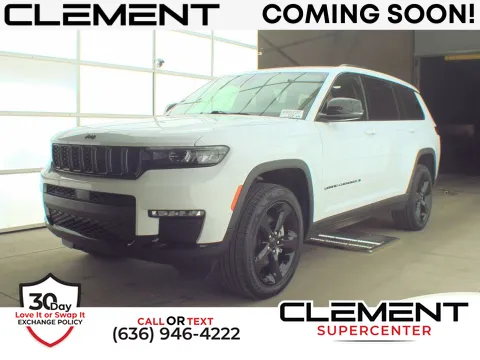 White 2023 Jeep Grand Cherokee L Limited for sale in Florissant, MO