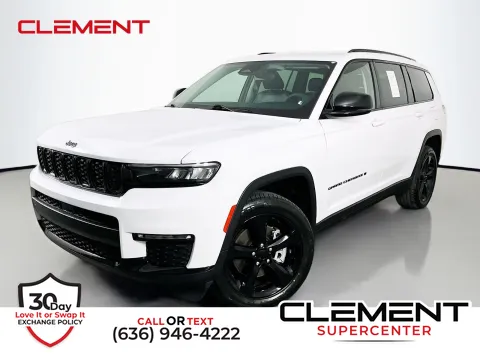 White 2023 Jeep Grand Cherokee L Limited for sale in Florissant, MO