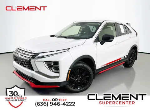 White 2023 Mitsubishi Eclipse Cross LE for sale in Florissant, MO