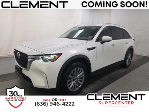 White 2024 Mazda CX-90 3.3 Turbo Preferred for sale in Florissant, MO