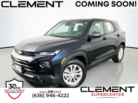 Blue 2021 Chevrolet TrailBlazer LS for sale in Florissant, MO