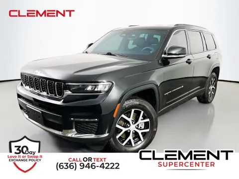 Black 2024 Jeep Grand Cherokee L Limited for sale in Florissant, MO