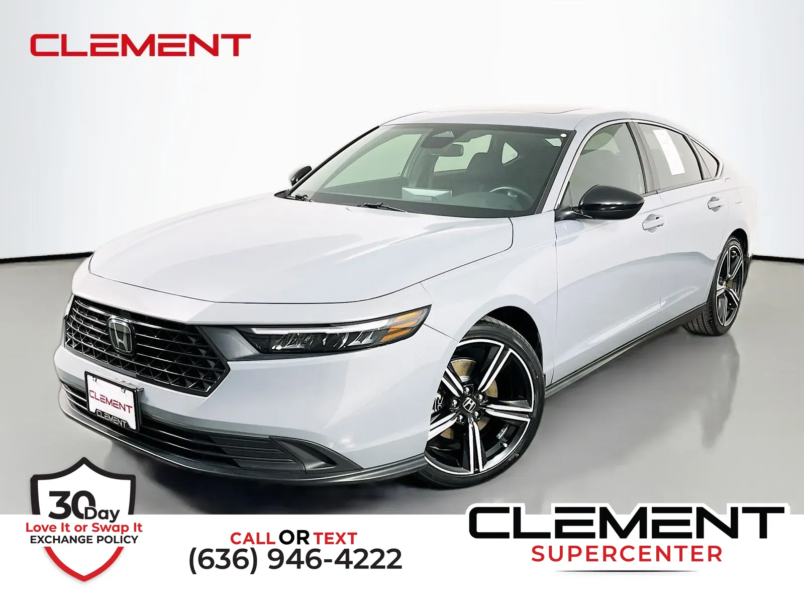 Gray 2024 Honda Accord Hybrid Sport for sale in Florissant, MO