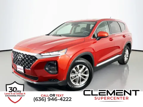Orange 2020 Hyundai Santa Fe SE for sale in Florissant, MO