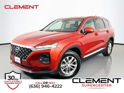 Orange 2020 Hyundai Santa Fe SE for sale in Florissant, MO