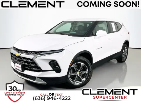 White 2024 Chevrolet Blazer LT for sale in Florissant, MO