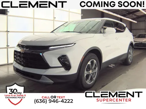White 2024 Chevrolet Blazer LT for sale in Florissant, MO