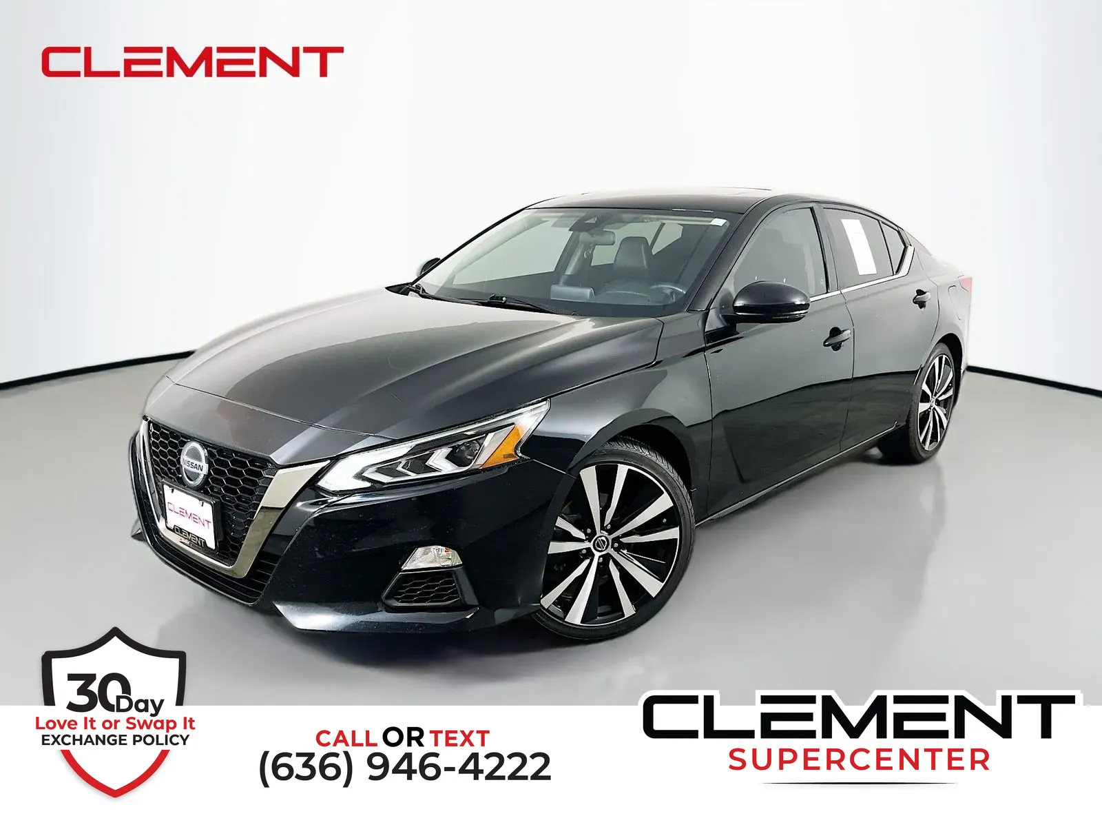 Black 2021 Nissan Altima 2.5 SR for sale in Florissant, MO