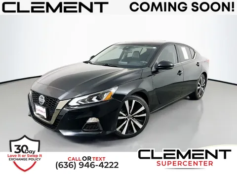 Black 2021 Nissan Altima 2.5 SR for sale in Florissant, MO