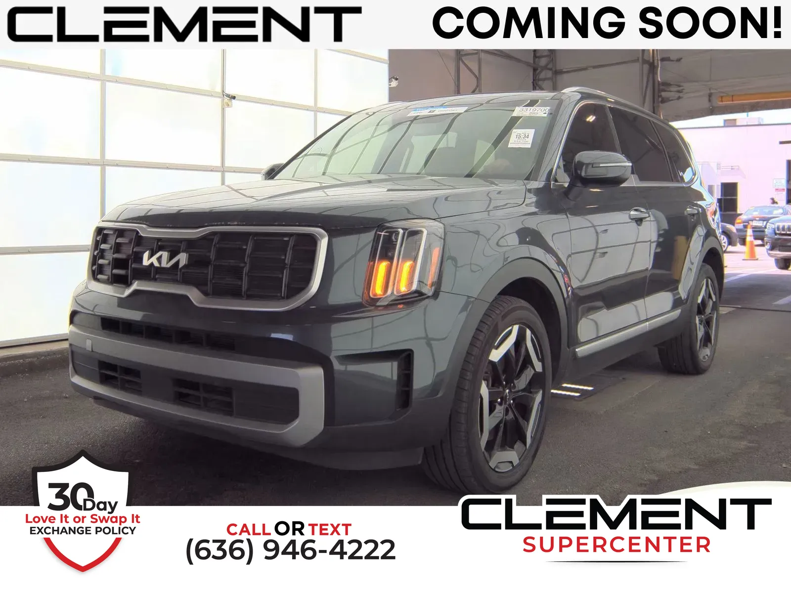 Gray 2024 Kia Telluride S for sale in Florissant, MO