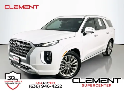 White 2020 Hyundai Palisade Limited for sale in Florissant, MO