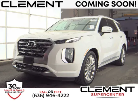 White 2020 Hyundai Palisade Limited for sale in Florissant, MO