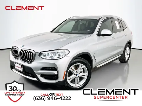 Silver 2021 BMW X3 xDrive30i for sale in Florissant, MO