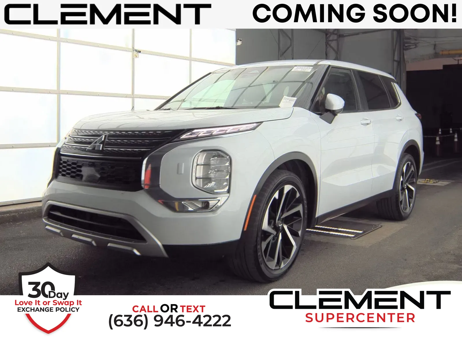 White 2023 Mitsubishi Outlander SE for sale in Florissant, MO